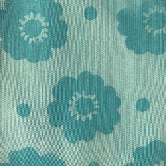 Rejina Phy Floral Dress In Blue, Fitted, Dropped Shoulders, Size 6, pre-owned - Picture 5 of 6